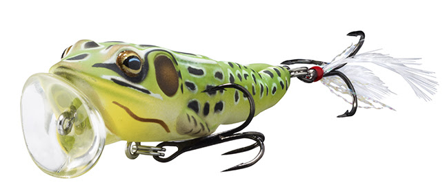 LIVETARGET frog designs are key baits for big bass throughout late summer  and fall