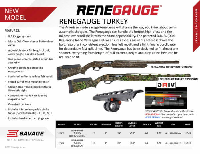RENEGAGUE Turkey shotgun