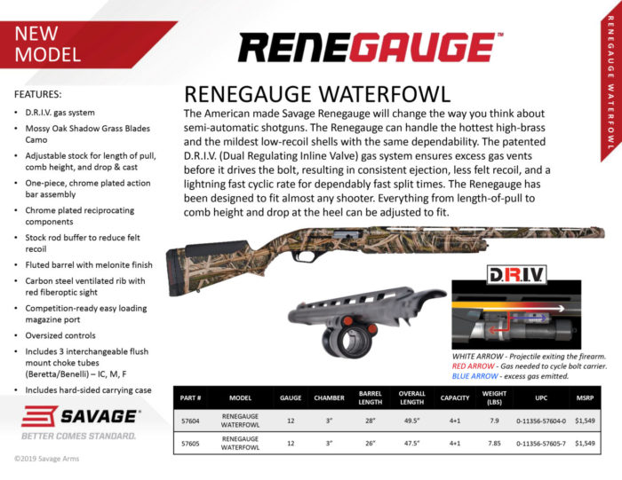 RENEGAGUE waterfowl shotgun