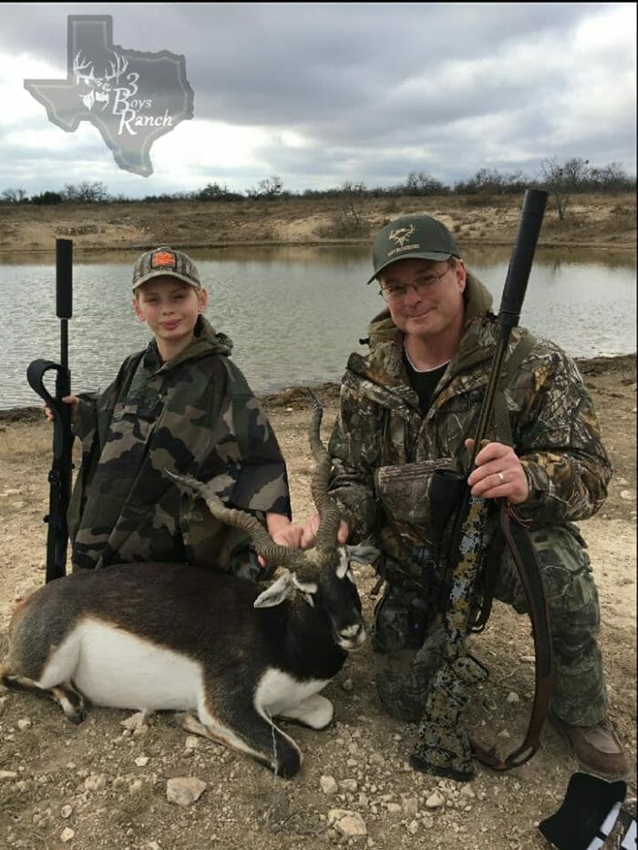 International Sportsman Co-founder Paul Leury with his son