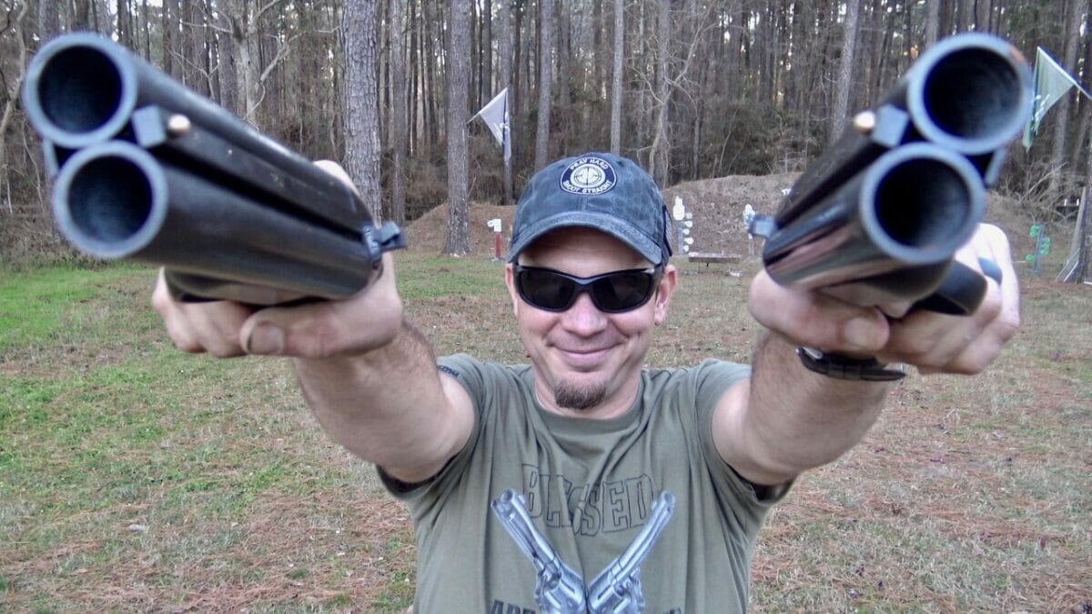 double barrel revolver shotgun