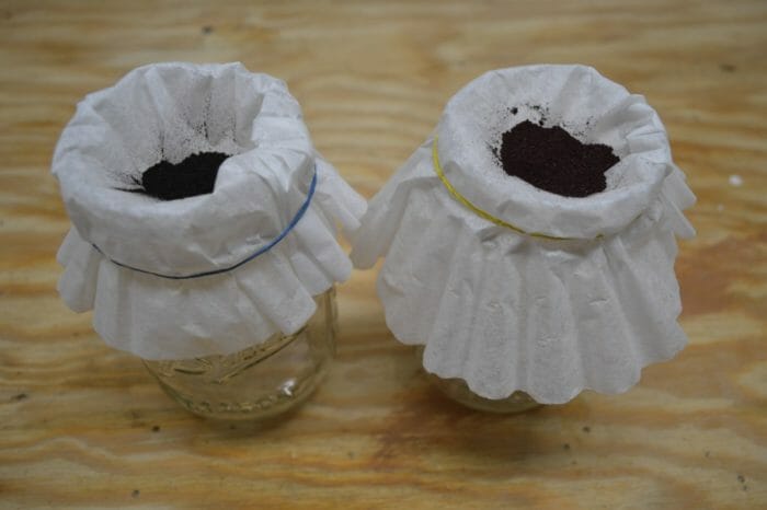 RIT Dye Salt Coffee Filters