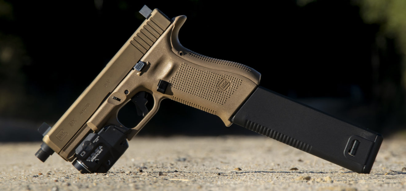 KRISS MagEx2 9mm and 10mm Glock Pistol Magazine Extensions: Bump Your Ammo  Capacity Up to 40 Rounds and 33 Rounds! (Video!) –  (DR):  An online tactical technology and military defense technology