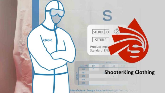 Shooterking has offered 500 protective suits to the NHS for free.