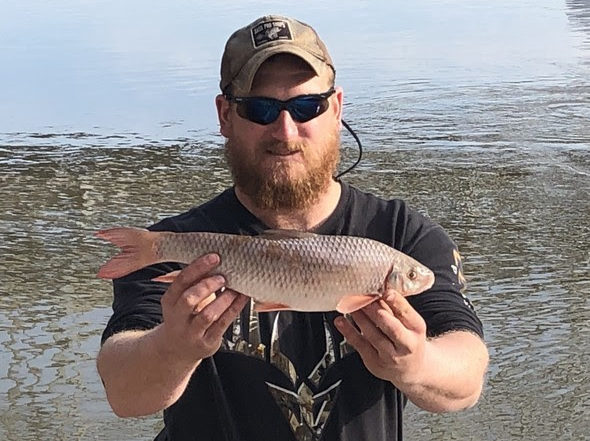 MDC congratulates Bryant Rackers of Bonnots Mill on catching his fifth state-record fish. Rackers caught a 2-pound, 6-ounce shorthead redhorse Feb. 16 using a trotline on the Osage River.