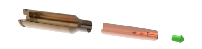 6.5mm Creedmoor Lapua Naturalis bullet