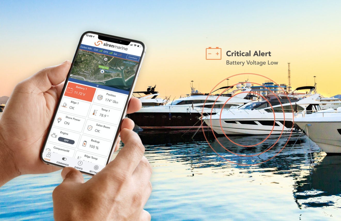 siren marine yacht monitoring pro 3