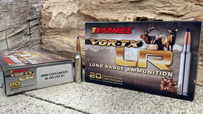 Barnes Vor-TX LR 95 grain LRX BT – 6mm Creedmoor Ammunition