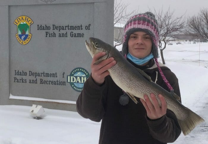 tiger trout Idaho record