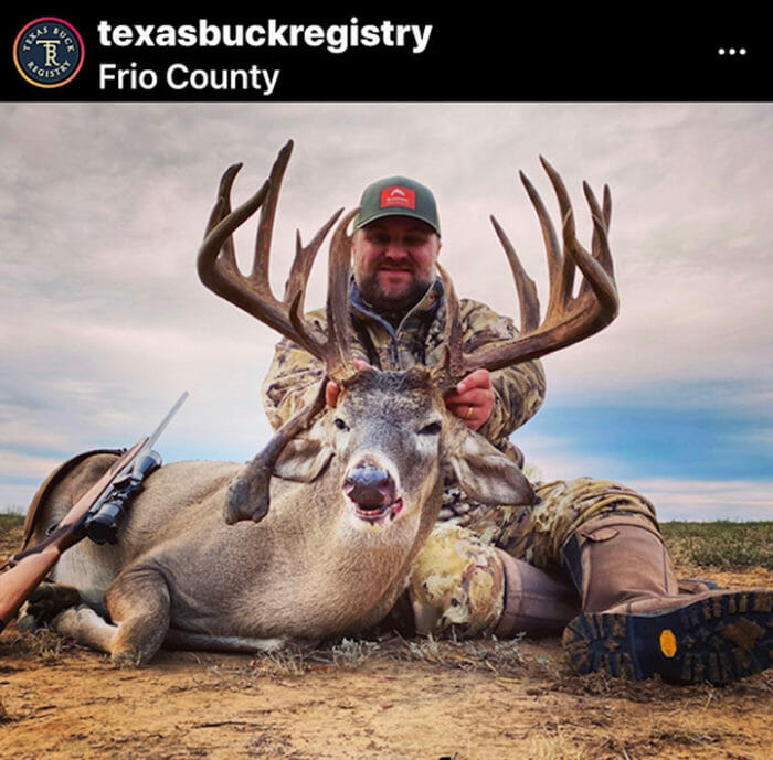 Remember that many bucks seen on social media come from premier hunting areas such as this one from South Texas.