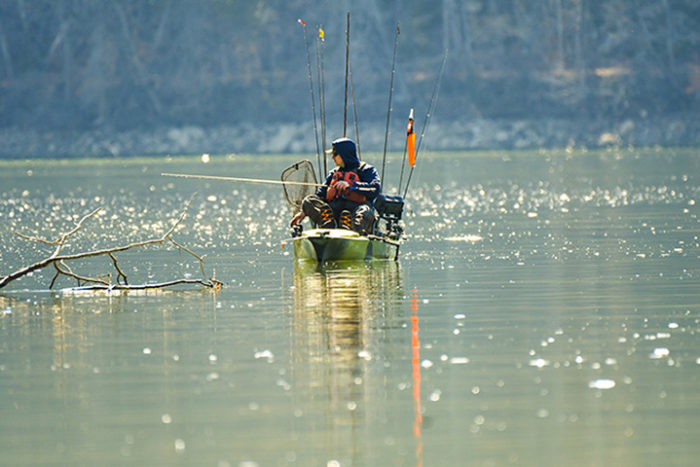 fishing hobie kayak