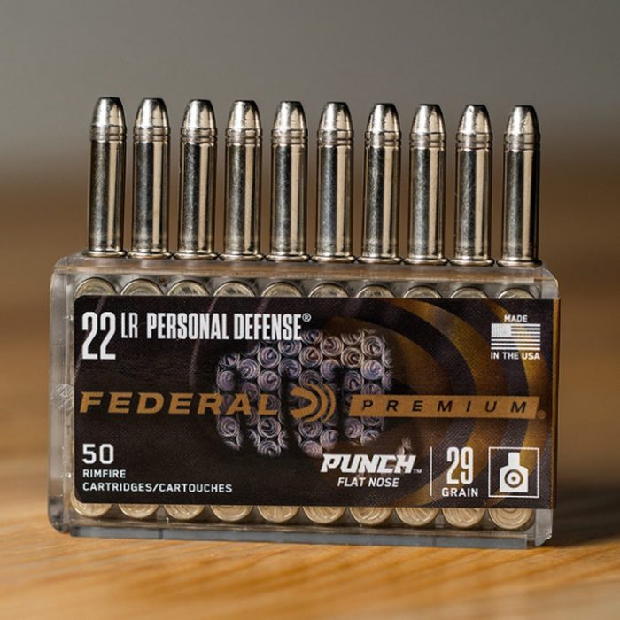 Federal Ammunition 22 LR Punch Personal Defense