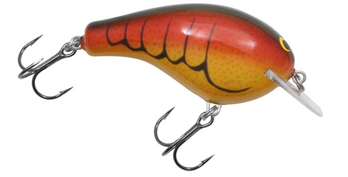 “Whether you’re fishing clear or dirty water the Cooked Crawdad (CKCW) is a multi-seasonal pick for me for both largemouth and smallmouth,” notes Bass Elite pro Jeff Gustafson. “It just gets noticed and stands out nicely along the rocks or whatever bottom content you’re fishing. It’s just hard to go wrong with that orange and red combo on waters where crawfish are a predominant forage.”