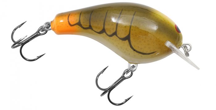 Designed to mimic crawfish during their spring and fall phases, the Hot Claw Crawdad (HCCW) pattern is a slightly muted brown with flashy orange-tipped tail. “This crawfish color is absolute dynamite,” exclaims Bass Elite pro Scott Canterbury.
