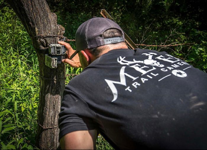 Leaving your scent around your trail camera can quickly contaminate the area around it.