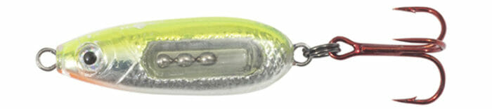 SILVER FLUORESCENT CHARTREUSE