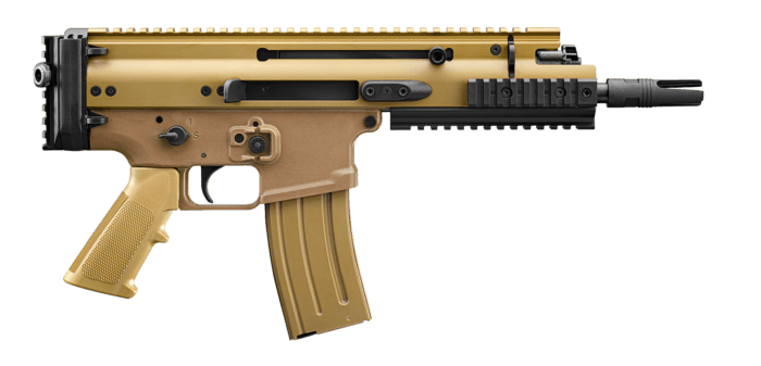 FN SCAR 15P Rifle-Caliber Pistol