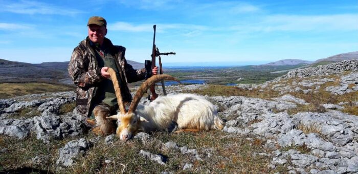 Irish goat hunting