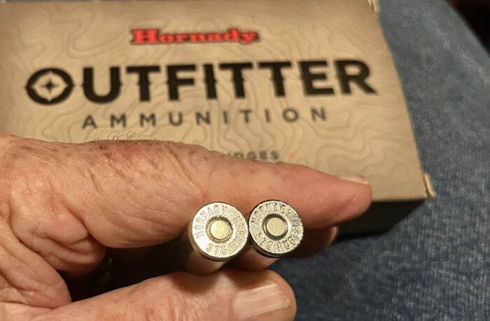 Hornady's Outfitters ammo, in .375 Ruger should prove to be an ideal choice for moose.